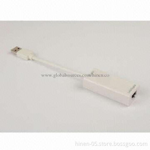 USB3.0 to Gigabit Ethernet Adapter, High-performance and Low-cost